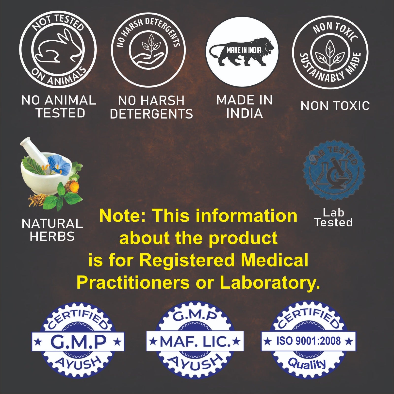 Trusted Anatone Ayurvedic healthcare product banner