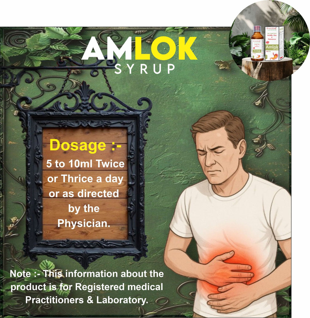 Ayurvidhan Amlok Syrup 100ml | Ayurvedic Digestive Wellness