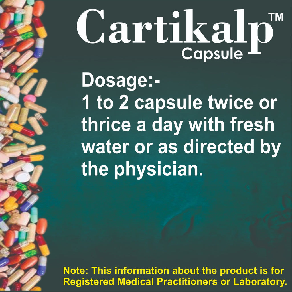 Cartikap Capsule Dosage