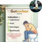 Ayurvidhan Guterchan Syrup 200ml | Herbal Digestive Health Support