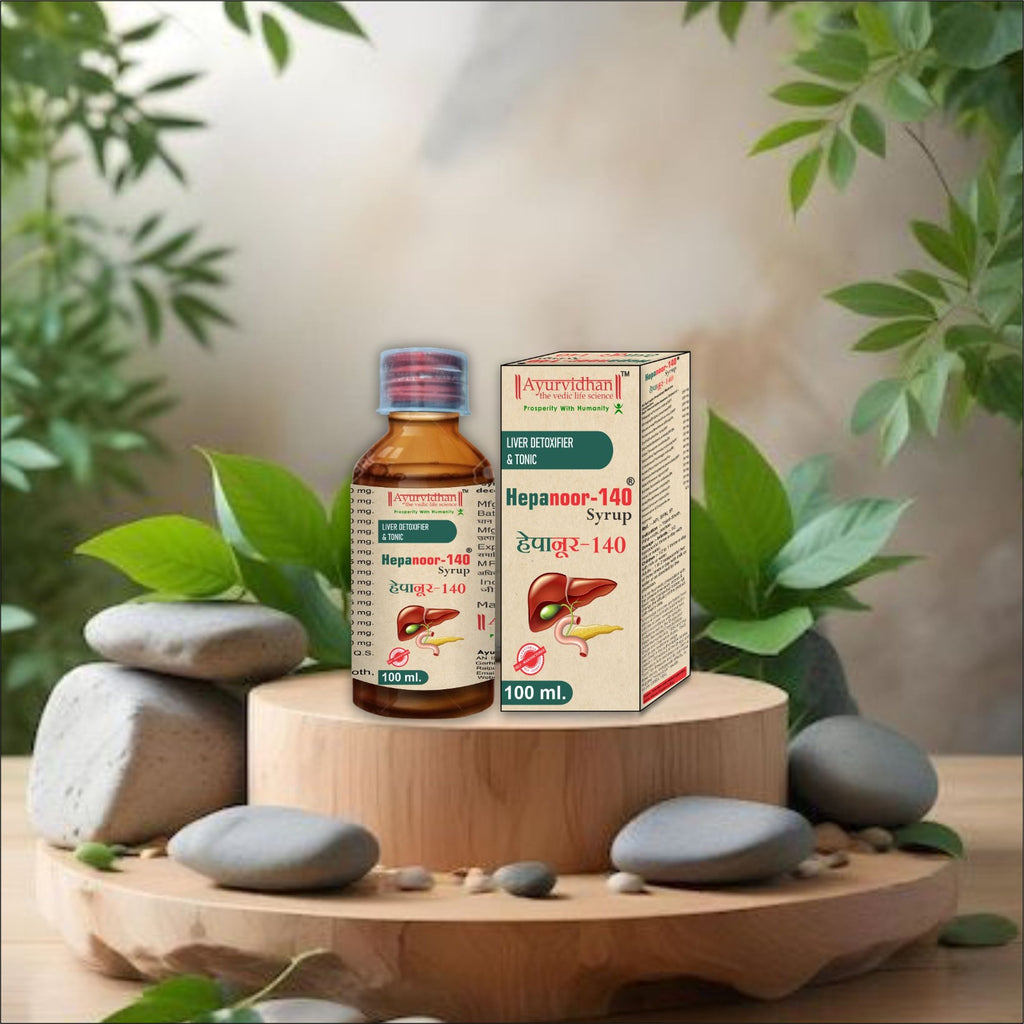 Ayurvidhan Hepanoor Syrup 100ml | Ayurvedic Liver Wellness