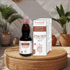 Zymved Digestive Enzyme Syrup | Ayurvedic Tonic for Gas, Bloating & Indigestion