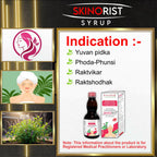 Skinorist Blood Purifier Syrup (200ml) | Ayurvedic Remedy for Acne & Clear Skin