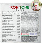 Rohitone Syrup 220ml | Ayurvedic Iron & Hemoglobin Tonic