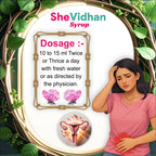 Shevidhan Uterine Tonic Syrup (300ml) | Ayurvedic Blood Purifier & Pelvic Support