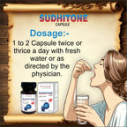 Ayurvidhan Sudhitone Capsules | Ayurvedic Brain & Memory Booster