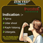 ZYM VED™ Ayurvedic Digestive Enzyme Tablet | Natural Digestive Support