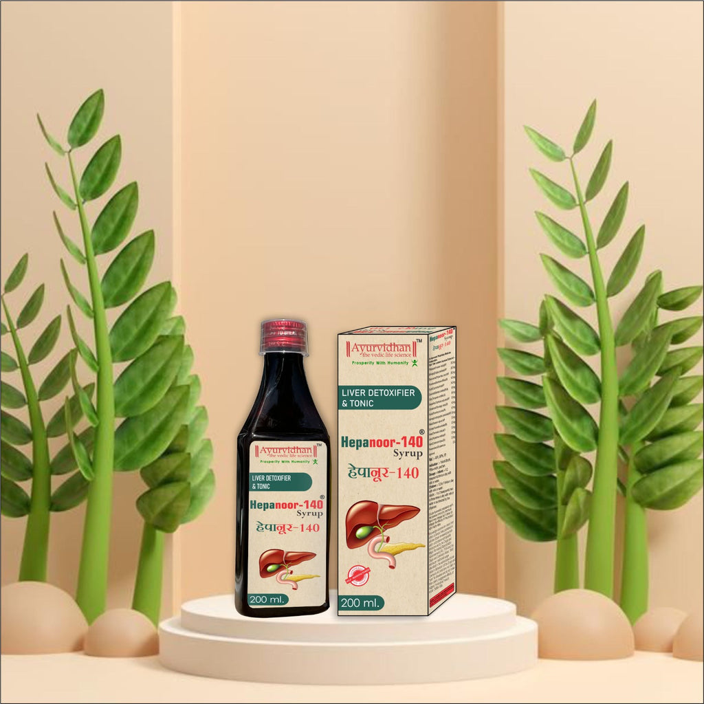 Hepanoor-140 Syrup – Ayurvedic Liver Care Syrup for Daily Liver Wellness