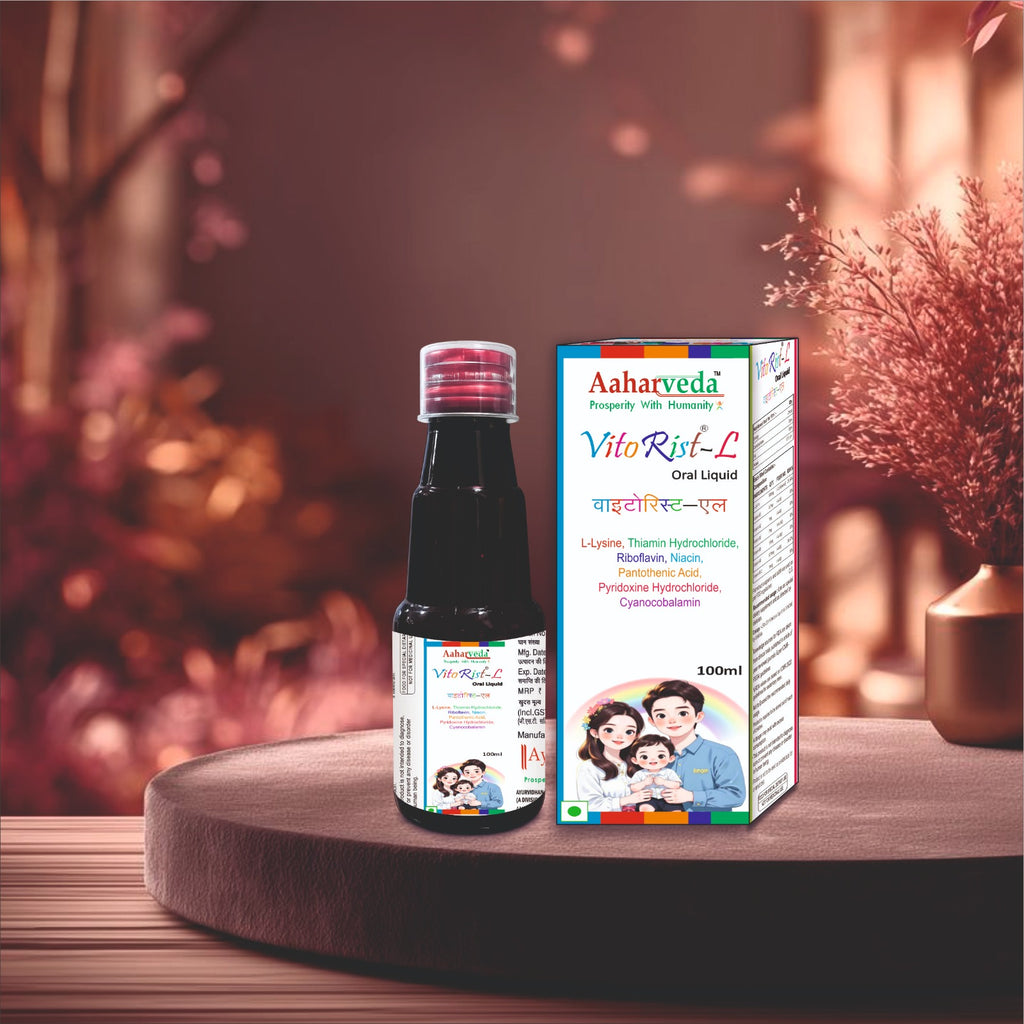 VitoRist-L Oral Liquid 100ml with L-Lysine & Vitamin B Complex