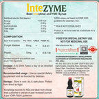 InteZYME Digestive Enzyme Syrup 200ml with Fungal Diastase & Pepsin