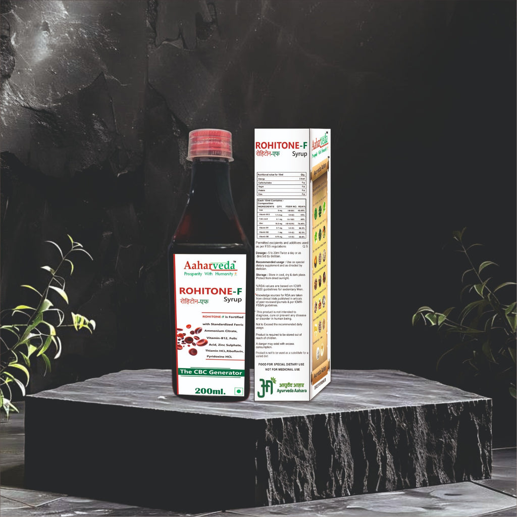 ROHITONE-F Syrup 200ml with Iron, Folic Acid, Zinc & Vitamin B Complex