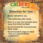 Calbery Oral Liquid – Calcium, Magnesium, Zinc & Vitamin Supplement