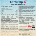 Cartikalp-G Tablets | Glucosamine 500mg, Salai Guggul & Sunthi Nutraceutical Supplement