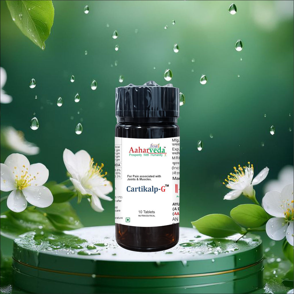 Cartikalp-G Tablets | Glucosamine 500mg, Salai Guggul & Sunthi Nutraceutical Supplement