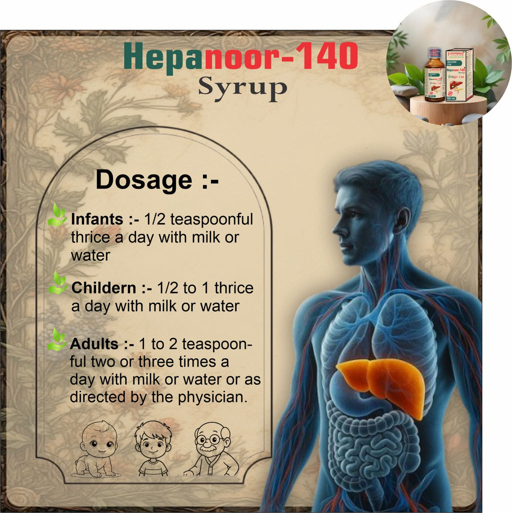Ayurvidhan Hepanoor Syrup 100ml | Ayurvedic Liver Wellness