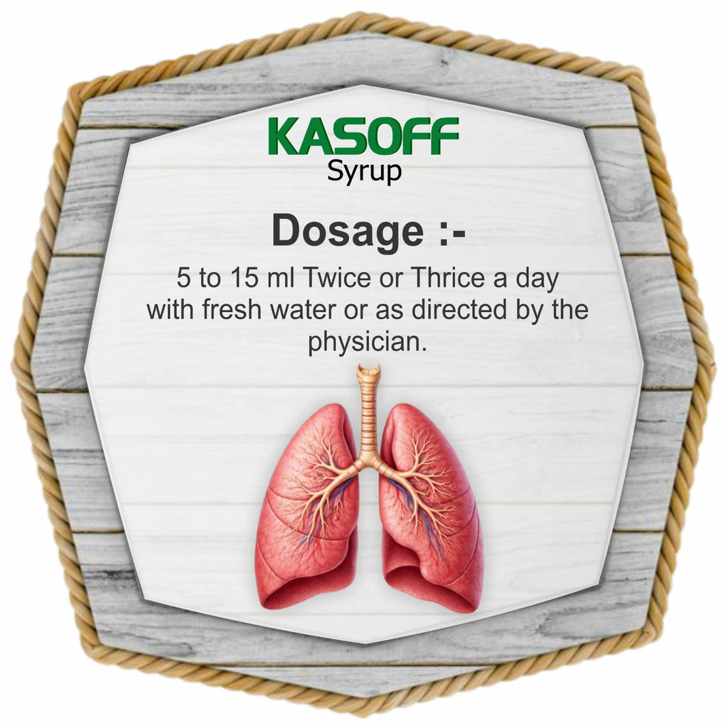 Ayurvidhan Kasoff Syrup 100ml | Herbal Respiratory Care Formula