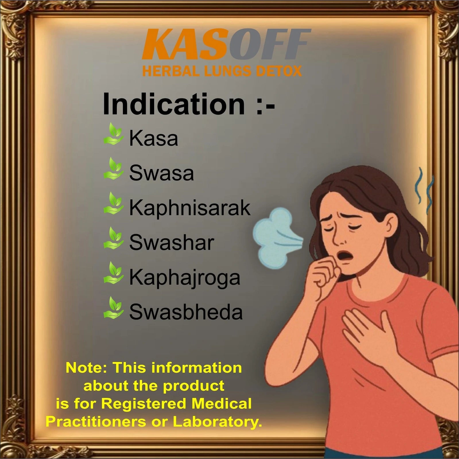 Kasoff Push Pump| Ayurvedic Respiratory Wellness Formula