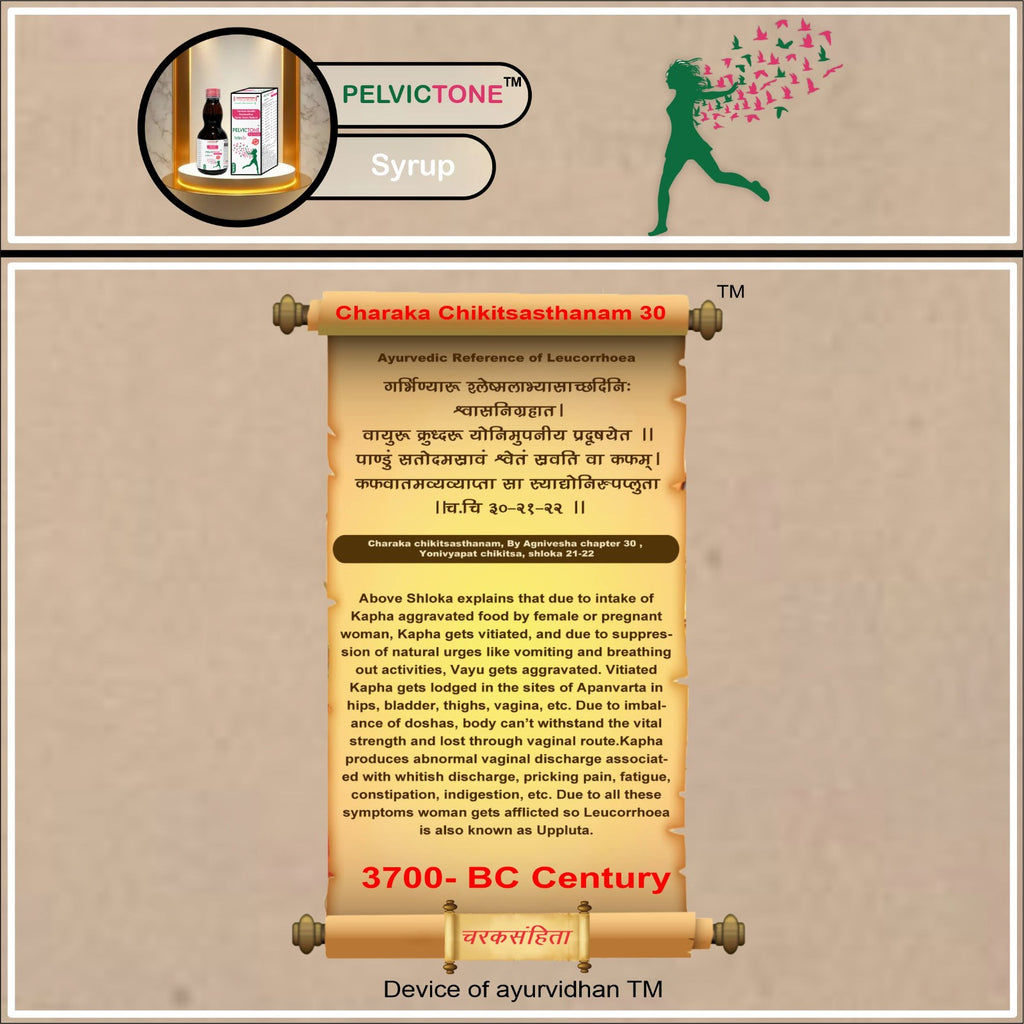 Pelvictone Uterine Tonic Syrup (200ml) | Ayurvedic Uterine Health Formula