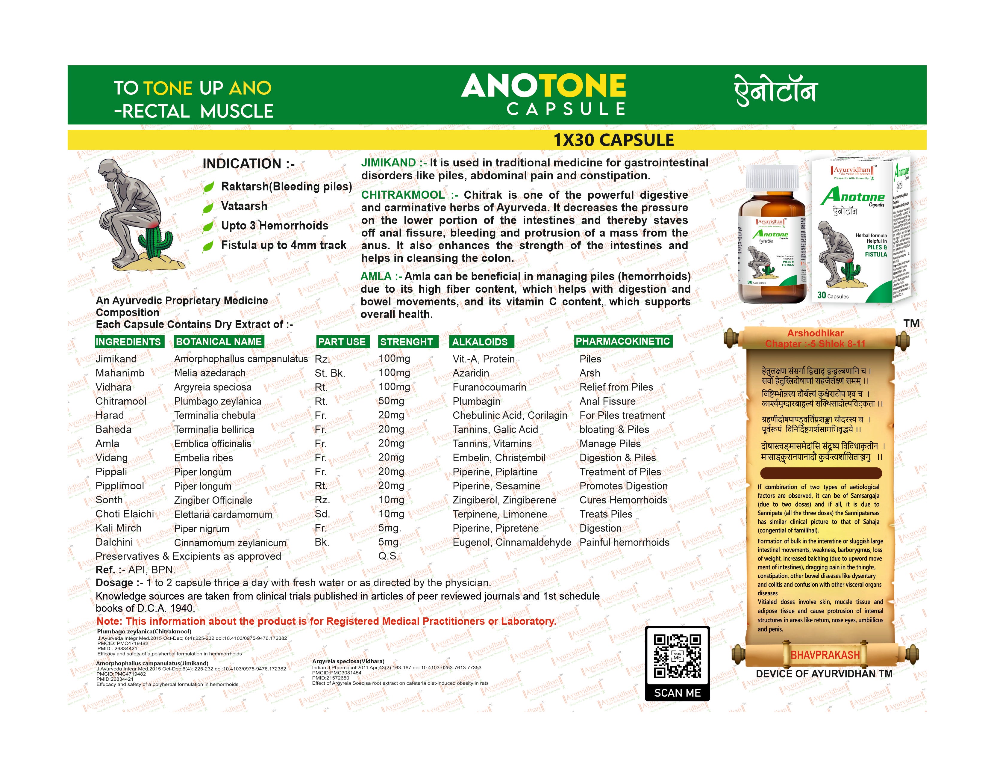 Anotone Capsules