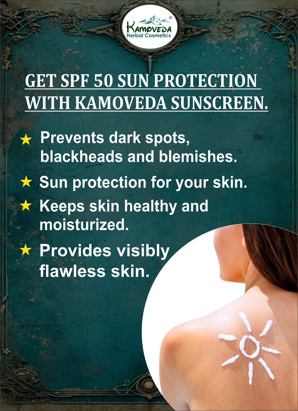 Kamoveda Sunscreen Lotion
