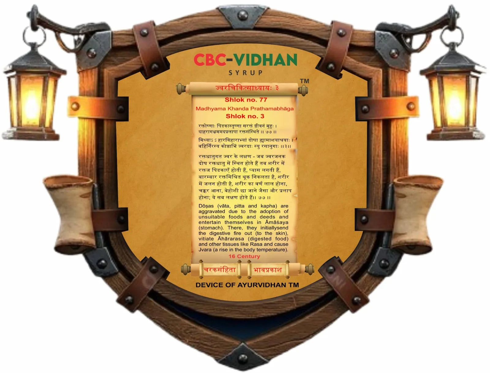 CBC Vidhan Syrup 200ml | Ayurvedic Wellness & Immunity Support Formula