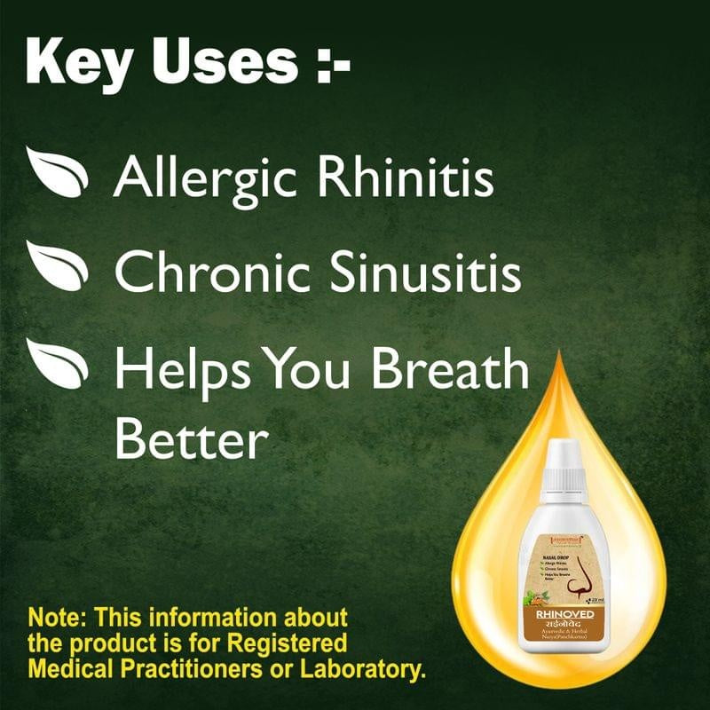 RHINOVED NASAL DROPS - 20ML
